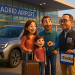 Aparcar en verano parking aeropuerto Madrid