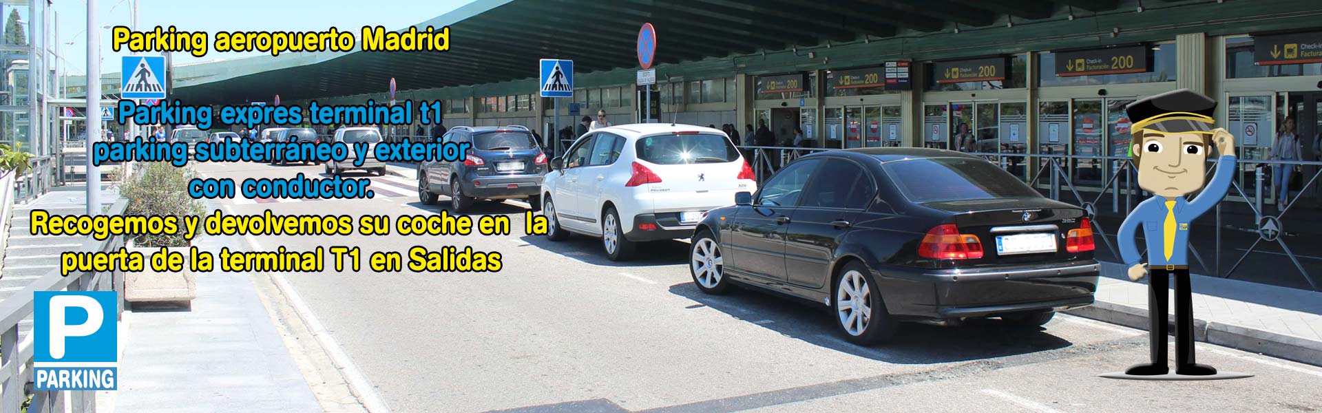 parking expres t1 Madrid